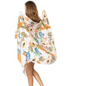 Palm Leaf Floral Grande Sciarpa